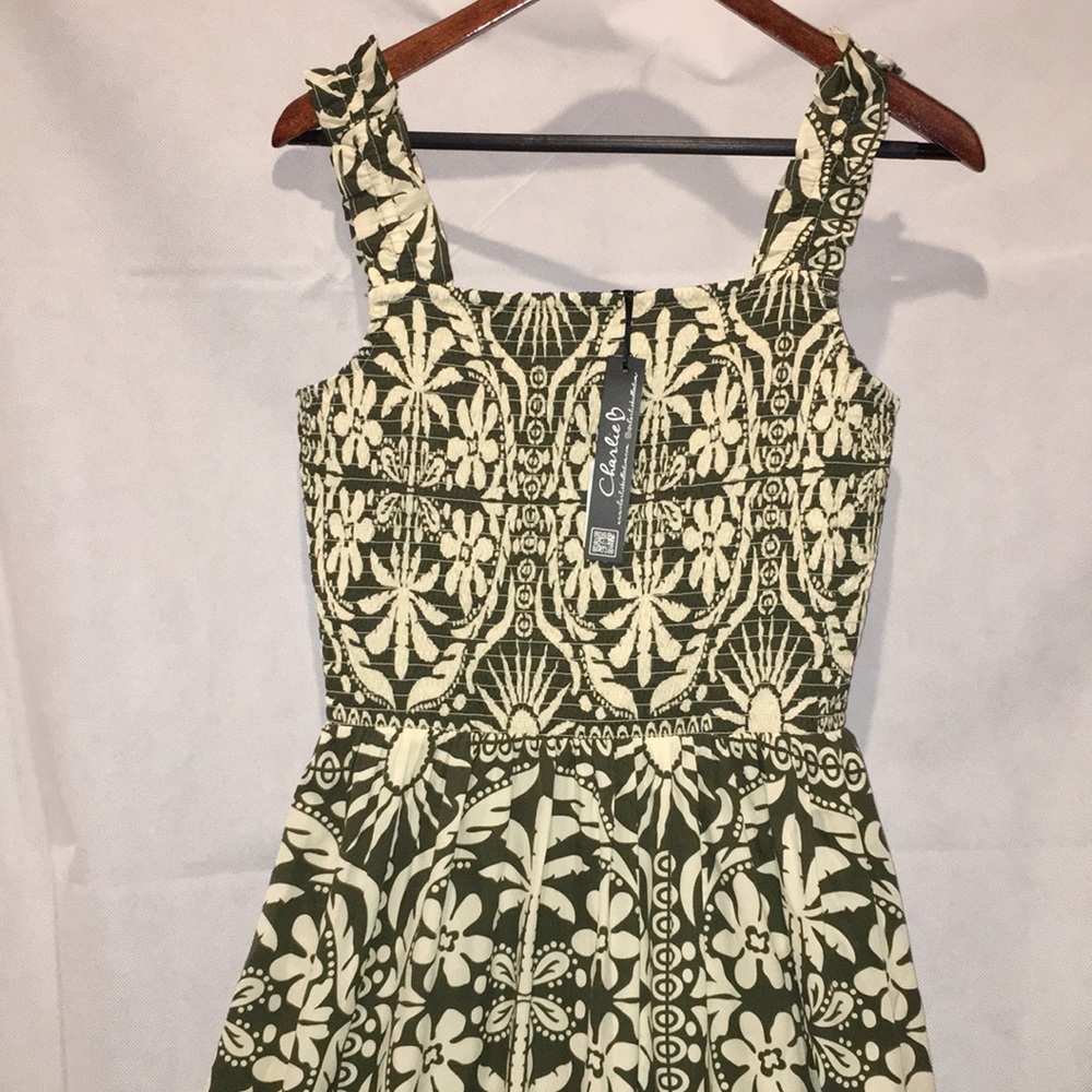 NWT Charlie B MIDI Dress | Celadon P375 | Size M